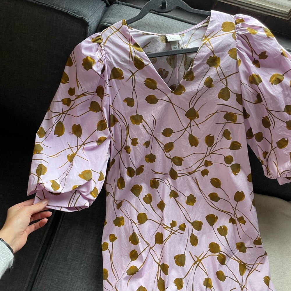 A New Day Floral Ruffle Dress